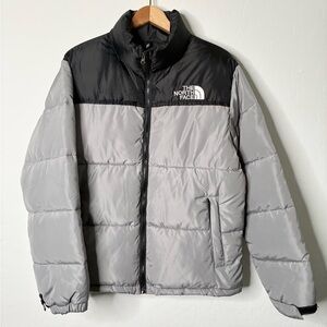 The North Face 1996 Retro Nuptse Jacket TNF Medium Grey Heather Jacket $380